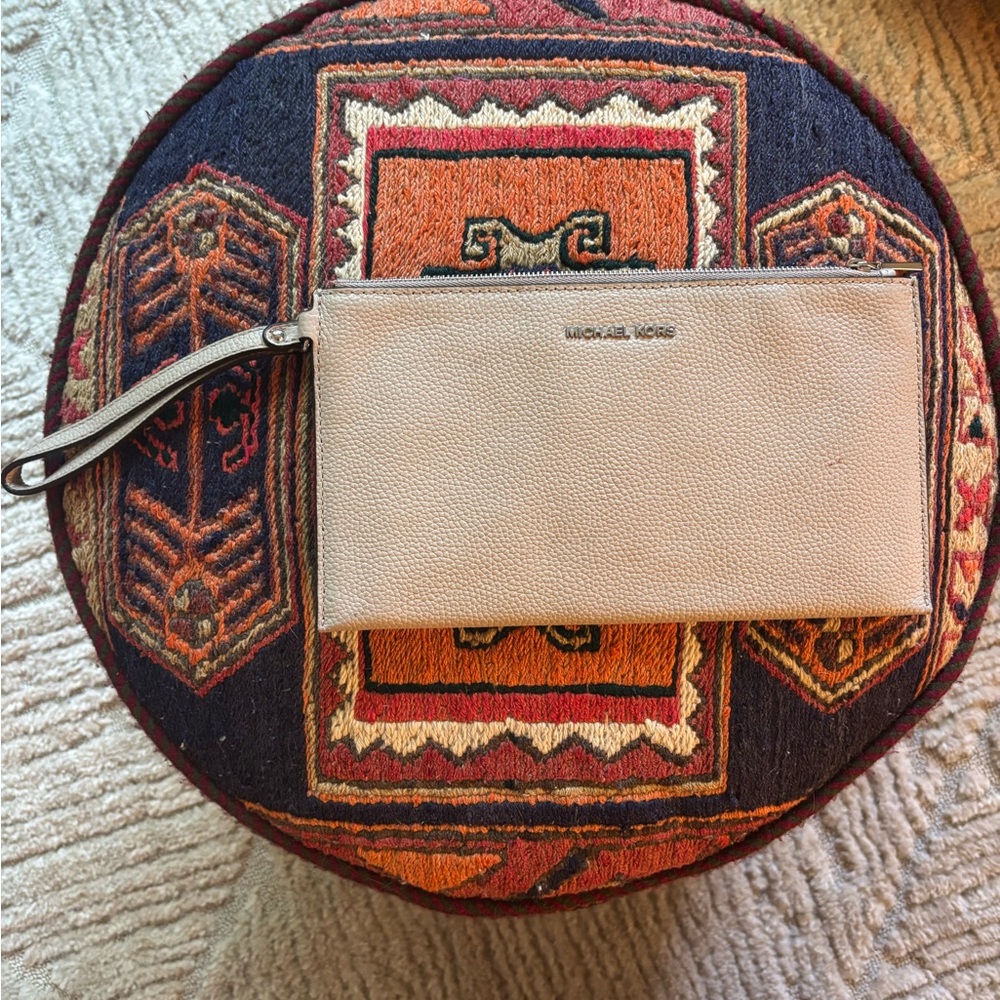 Michael Kors Tan Wristlet